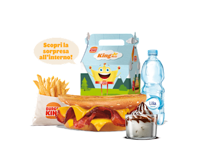 King Junior Toast Bacon