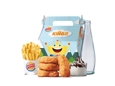 King Junior Menù Nuggets