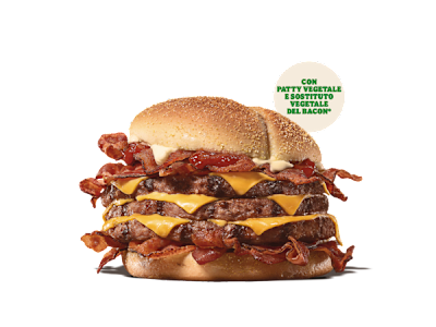 Plant Based  Bacon King 3.0