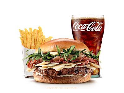 Menu Parmigiano Reggiano Burger