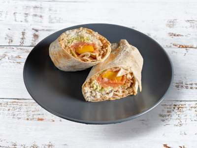 Salmon Burrito.