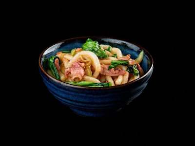 165 - UDON ALLA PANCETTA E PAK-CHOI