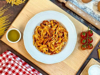 Tagliatelle al ragù bolognese