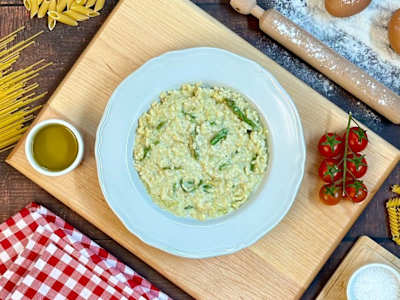 Risotto punte di asparagi