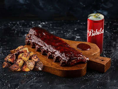 Ribs + Patata + Bibita