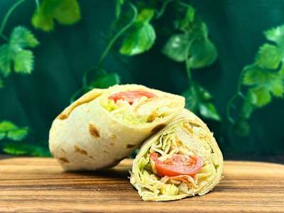 Caesar vegetarian wrap