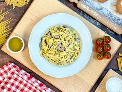 Taglierini ai funghi porcini