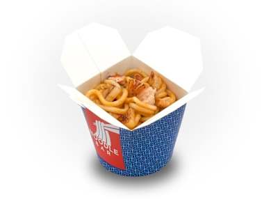 Noodles Saltati Pollo Ananas Curry 🍍