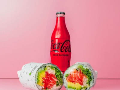 Salmon + Coca Cola Zero