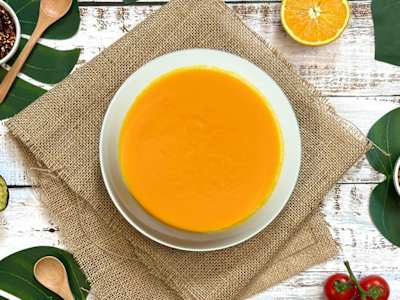 Vellutata con zucca e patate
