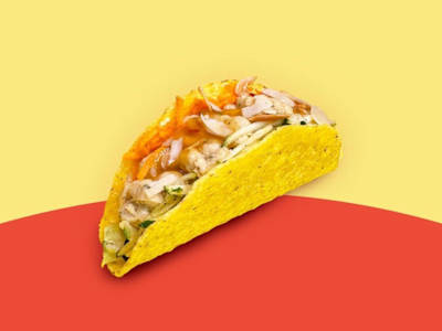 Spicy Hummus Tacos 2pz 🌶️