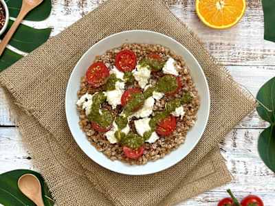 Pesto & Burrata Bowl - 328 kcal