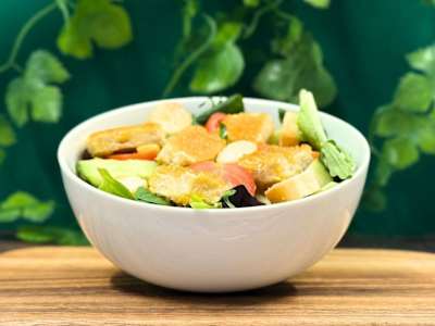 Cucumber vegetarian salad