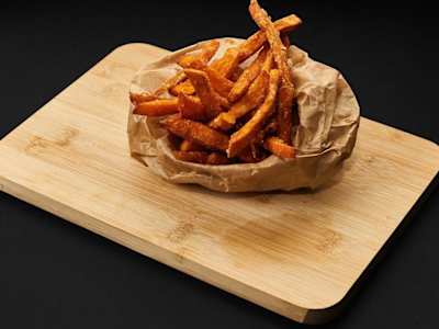 patate dolci fritte