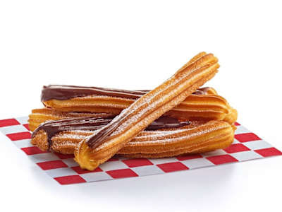 Churros Con Nutella