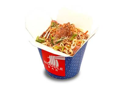 Noodles Saltati Korean Pulled Pork