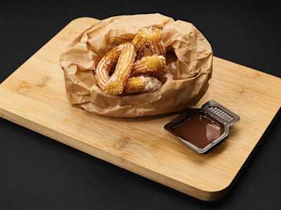 Churros con la nutella