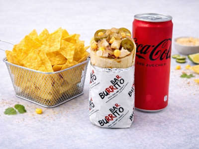 Menù burrito and nachos