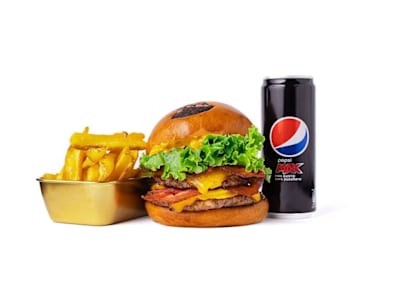 TRIPLE 450 GR BACON ALARM MENU'