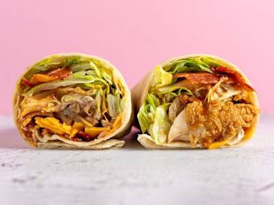 Fried Chicken Wrap Selection