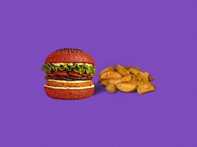 Parmigiana Burger+Side