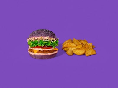 Flower Burger+Side