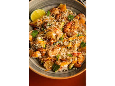 Malibu Shrimps rice