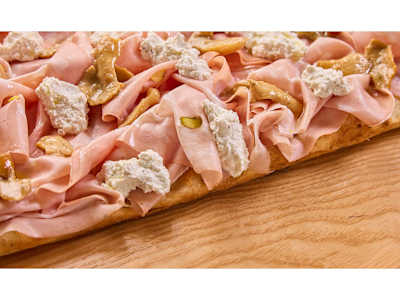 Mortadella, Porcini e Ricotta