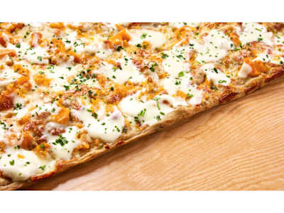 Zucca e Quattro Formaggi (Impasto Multicereale)