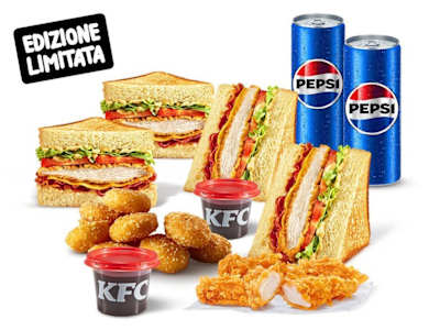 Double Box Meal Colonel’s Sandwich