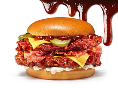 Double Kentucky BBQ&Bacon Glassato