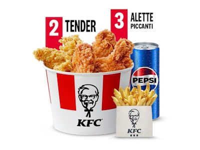 Menu 2 Tender Croccanti + 3 Alette piccanti
