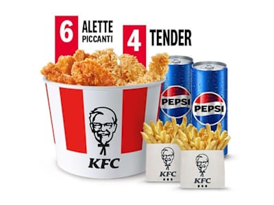 Menu 4 Tender Croccanti + 6 Alette piccanti