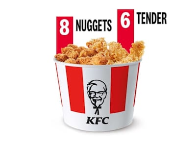 8 Nuggets + 6 Tender Croccanti + 2 Salse