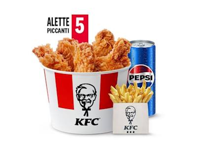 Menu 5 Alette piccanti