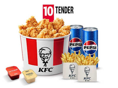 Menu 10 Tender Croccanti + 2 Salse