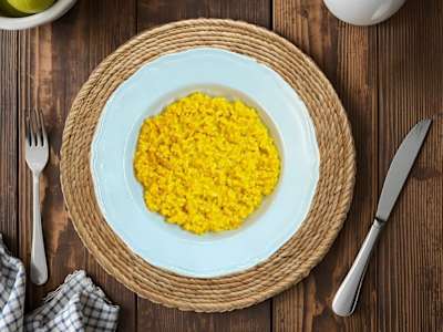 Risotto allo zafferano