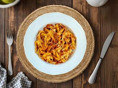 Tagliatelle al ragù bolognese