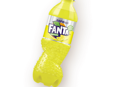 Fanta Limonata Zero IGP in bottiglia