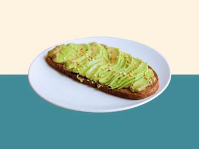 Avocado Toast 100% avocado