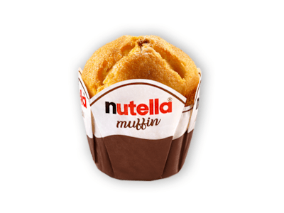 Muffin con Nutella