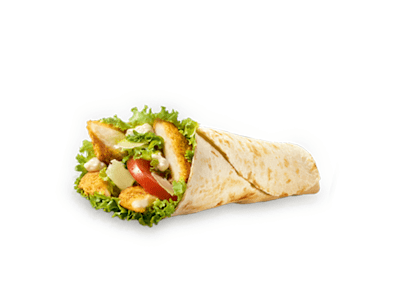McWrap pollo croccante e Grana Padano DOP