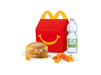 Happy Meal Chickenburger e Carotine