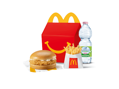 Happy Meal Chickenburger e Patatine