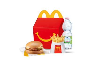 Happy Meal Hamburger e Patatine