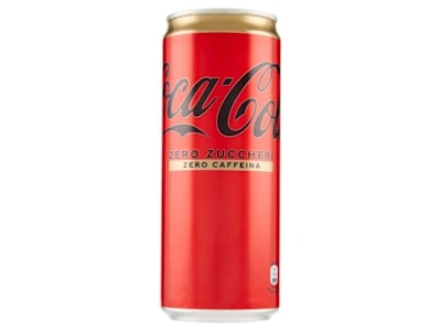 Coca-Cola Zero Zuccheri Zero Caffeina Lattina 33cl