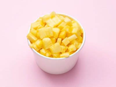 Coppetta di ananas