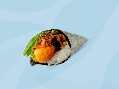 Temaki Dragon Roll