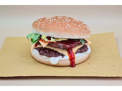 Cheeseburger doppio