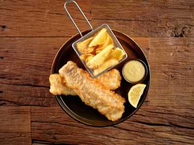 DOUBLE FISH & CHIPS
